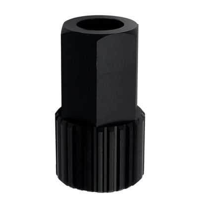ihreesy Bicycle Hub Disassembly Tool,Aluminum Alloy Freewheel Remover Tool Hub Locking Ring Nut Removal Installation Tool,Black