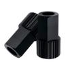 ihreesy Bicycle Hub Disassembly Tool,Aluminum Alloy Freewheel Remover Tool Hub Locking Ring Nut Removal Installation Tool,Black view 3