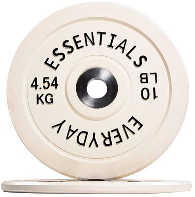 BalanceFrom Color Coded Olympic Bumper Plate Weight Plate with Steel Hub, Pairs or Sets