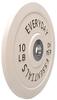 BalanceFrom Color Coded Olympic Bumper Plate Weight Plate with Steel Hub, Pairs or Sets view 3