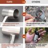Kosibate Bushcraft Gear, Hand Auger Wrench for Easy Wood Drilling - Settlers Wrench and Bushcraft Tools Perfect for Camping and Woodworking Tasks-Scotch Eye Wood Drill with Leather Case Brown. view 4