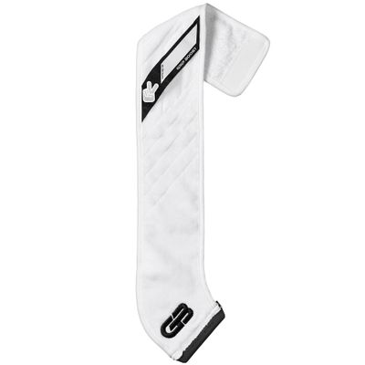 Grip Boost Streamer Football Towel 3.0 with Football Glove Cleaner, Thin Sports Towel, Dries Hands & Football Accessories (White)