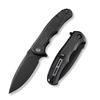 CIVIVI Folding Pocket Knife- Praxis Flipper Liner Lock Knife, 3.75" Black Stonewashed Blade with Micarta Handles, Reversible Clip for Everyday Carry Outdoor Use C803G view 1