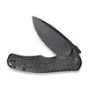 CIVIVI Folding Pocket Knife- Praxis Flipper Liner Lock Knife, 3.75" Black Stonewashed Blade with Micarta Handles, Reversible Clip for Everyday Carry Outdoor Use C803G view 4