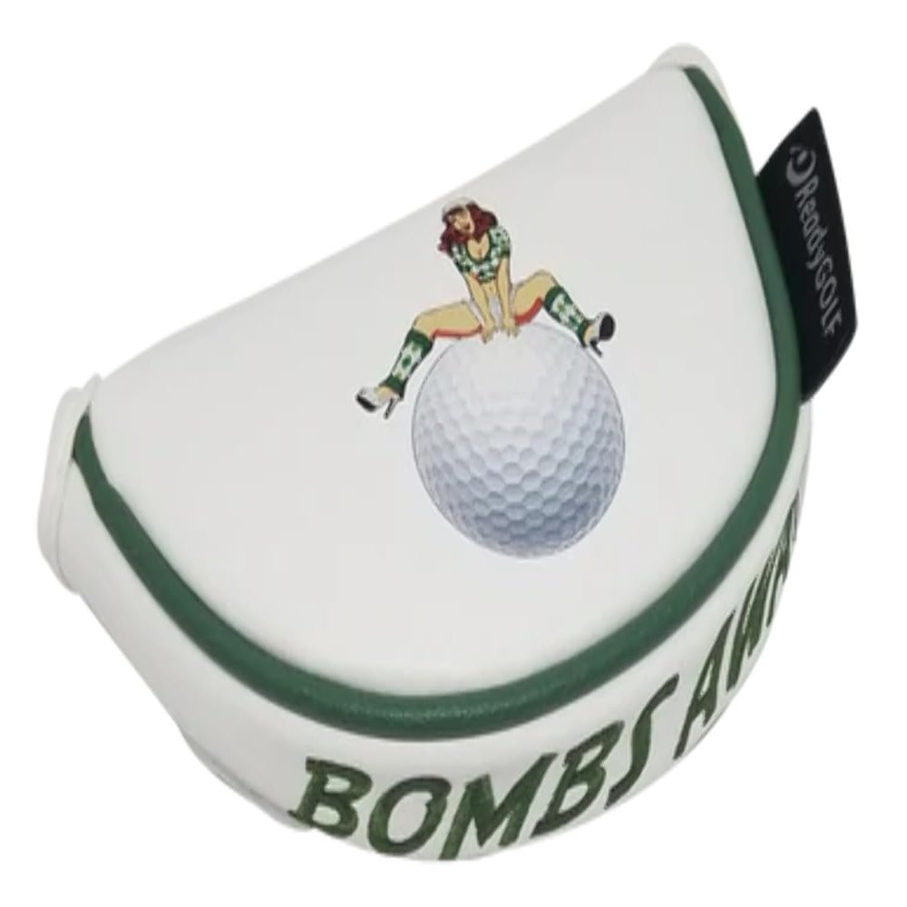 Bombs Away! Embroidered Putter Cover - Mid-Size Mallet by ReadyGOLF