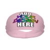 Custom Personalized Sport Headbands for Men & Women, Workout Sweatbands Stretchy Moisture Wicking Hairband Bandana Balaclava for Gym, Basketball, Running, Cycling, Yoga, Pink view 3