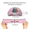 Custom Personalized Sport Headbands for Men & Women, Workout Sweatbands Stretchy Moisture Wicking Hairband Bandana Balaclava for Gym, Basketball, Running, Cycling, Yoga, Pink view 4