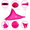 AWOKEN Female Urination Device, Reusable Silicone Female Urinal Women Pee Funnel Women to Pee Standing Up, Female Urinal with Drawstring Bags for Travel and Outdoor Camping (Rose Red) view 3