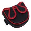 19th Hole Gopher Embroidered Putter Cover by ReadyGOLF - Mallet view 3