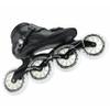 Inline Speed Skates Adult for Women and Mens, Professional Fitness Skating Roller Skates, High Performance Racing Skates, Unisex Black (Blackwhite, US 8 / EU 41) view 3