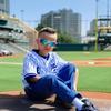 FEISEDY Kids Teens Baseball Polarized Sunglasses Sports TR90 Frame Boys Girls Cycling B2454 Transparent Green view 3