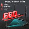 OPPSDECOR 660lbs 6 in 1 Weight Bench Set with Squat Rack, Workout Bench with Leg Extension Preacher Curl Rack Multi-Function Bench Press Set for Home Gym, ZWX1113 New Version Weight Bench view 2