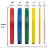 BalanceFrom Color Coded Olympic Bumper Plate Weight Plate with Steel Hub, Pairs or Sets view 4
