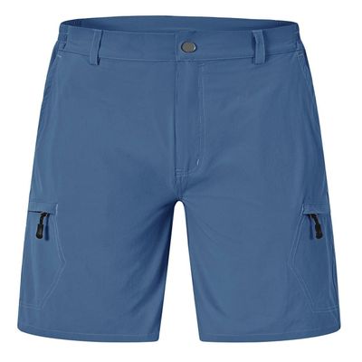 Rdruko Men's Hiking Cargo Shorts 9" Quick Dry Lightweight Travel Work Casual Shorts with Zipper Pockets(Denim Blue, US 40)
