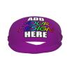 Custom Sport Headband Personalized Design with Your Image Text Moisture Wicking Stretch Headband, DarkMagenta view 3