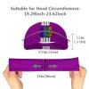Custom Sport Headband Personalized Design with Your Image Text Moisture Wicking Stretch Headband, DarkMagenta view 4