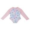 Nikiikoo Kids Girls Long Sleeve One Piece Swimsuits Zipper Rash Guard Swimwear UV Protection Bathing Suit Multi Horse 12 Years view 3
