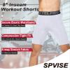 Compression Shorts Men 3 Pack, Dry Fit Compression Underwear Spandex Running Shorts Mens Workout Athletic Short Pocket view 3