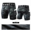 Compression Shorts Men 3 Pack, Dry Fit Compression Underwear Spandex Running Shorts Mens Workout Athletic Short Pocket view 4