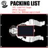 Supvision Batting Cage Backstop with Strike Zone Heavy Duty PVC Coated Oxford Fabric Vinyl Baseball Backstops with Catcher Softball Pitcher Training Equipment Aid 5 x 6 Ft 600D view 3
