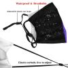 LIANYIDANATA Rainbow LGBT Pride Face Mask Washable, Cloth Breathable Reusable Face Masks with Filters for Adult Women Men view 4