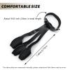 OBTOUTDOOR Cowhide Three Finger Gloves Archery Accessories Archery Finger Guard for Recurve & Compound Bow Archery Tab for Hunting Bow Practice view 2