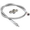 HMKUGO Paintball Airsoft Fill Whip Hose Extension - 36 Inch 4500psi Stainless Steel Air Fill Station & Charging System High Pressure Air Tool Fittings with 8MM Quick-Disconnect Plug Adapter view 1