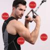 DYK&NX Cable Training V Handle Double Seated, Double D Handle Tricep with Rubber Grip Bar, Multi Gym Attachment Bar for Home Gym Exercise Accessories view 2