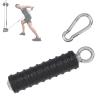 DYK&NX Single Metal Grip Cable Attachment Bar, Triceps Pull Down Attachment for On Any Cable Machine, Multi Gym or Crossover Machine view 1