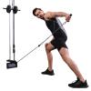 DYK&NX Single Metal Grip Cable Attachment Bar, Triceps Pull Down Attachment for On Any Cable Machine, Multi Gym or Crossover Machine view 4