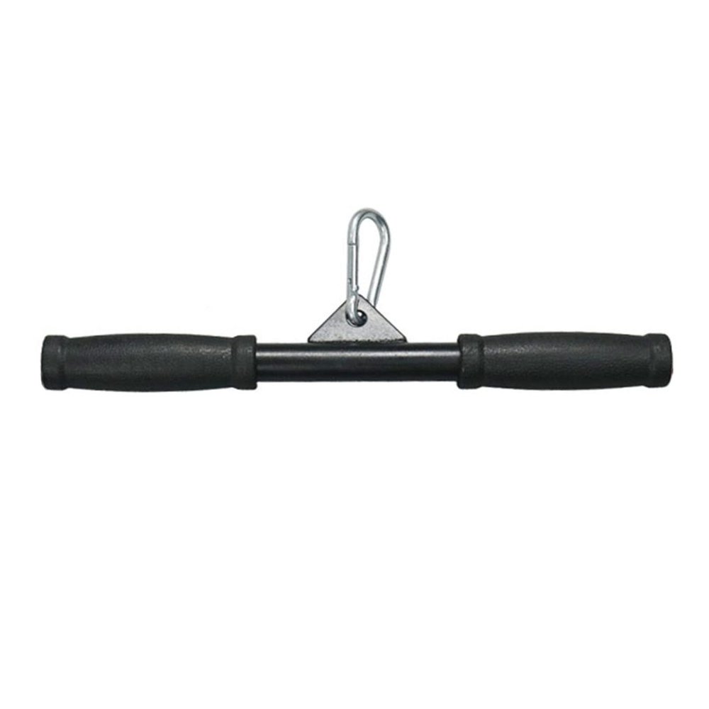 DYK&NX Tricep Press Down Bar, Rotating Straight Bar Bicep Resistance Trainer with Non-Slip Handle for Gym Exercises Tricep Back Muscles Strength Training (Color : Style 3)