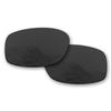 Puzzley Mirror Polarized Replacement Lenses for Wiley X Valor Sunglasses - Retro Black Polarized view 1