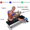 DYK&NX Steel Twin Seated V Row Chinning Bar, Double D Row Handle Cable Machine Attachment for Gym, Exercises Back Muscles Strength Training (Color : Style 1) view 4