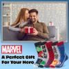 Marvel Mens Calf Socks US Size 7-11, Pack of 5 Soft Crew Socks for Sports, Spiderman Deadpool Avengers (7/11 US, Multi) view 3