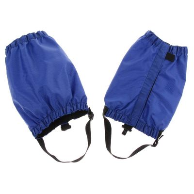 Easnea Gaiters, Low Adjustable Waterproof Leggings Snow Boots Protective Covers, Ankle High, Men Women Outdoor Camping Hiking Trekking Hunting Blue