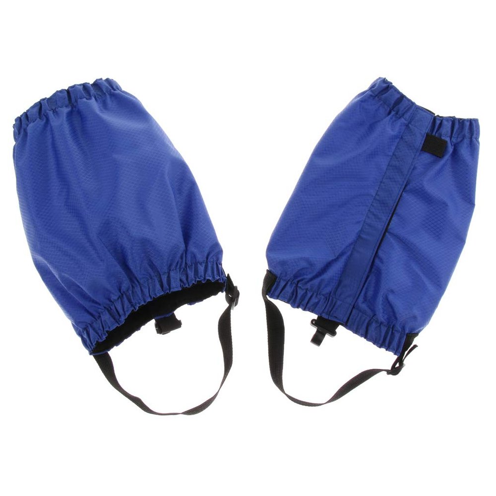 Easnea Gaiters, Low Adjustable Waterproof Leggings Snow Boots Protective Covers, Ankle High, Men Women Outdoor Camping Hiking Trekking Hunting Blue