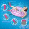 Gintenco Swim Fins, Kids Swim Training Fins for Lap Swimming, Travel Size Flippers with Mesh Bag, Silicone Swimming Fins for Kids Teens Adults Women Men view 4