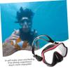 1set Adult Snorkeling Gear Set Compact Lightweight Snorkeling Mask Watertight Seal Anti-Fog Scratch Resistant Design for Comfortable Swimming Diving view 4