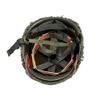 WWII US Army M1 Green Helmet Replica with Net/Canvas Chin Strap DIY Painting view 4