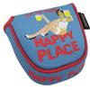 Happy Place Embroidered Putter Cover - Mallet V2 view 2