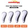 COOLOMG Athletic Flexible Cup Youth Boys Hard Cup for Baseball Football Lacrosse Hockey MMA Boxing White_Hard view 3
