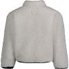 Nautica Boys' Full Zip Fleece Jacket, Kangaroo Pockets, Made With Lightweight Fleece, Light Grey/Sherpa, 7 view 2