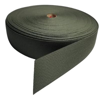 1 Yard - 1.5/8" MIL-SPEC Nylon Webbing - Olive Green