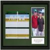 10X16 Black Golf Scorecard Photo Frame with Optional Engraved Plate; Moulding blk-001, NEW Fairway Green Mat (holds up to 6X8 vertical or horizontal scorecard and VERTICAL 4x6 or 5x7 picture); card and photo not included; UPDATED AUG. 2025 view 1