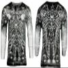Xtreme Couture by Affliction Men's Thermal Shirt Catacombs (XL) White view 3