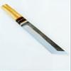 yatagan Forged Steel Tanto Knife-Tactical Fixed Blade-Full Tang Knife-Japanese Knife with leather Sheath-Tactical Knife-Hunting Knife-Survival Defensive Knife view 3