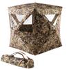 Rig'Em Right Waterfowl HydeOut XL Blind, Compact Two-Hub Turkey and Deer Hunting Blind, Camo Concealment and High Wind Stability, Gore Optifade Subalpine view 1