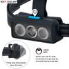 Ledlenser NEO9R LED headlamp Trail Running, Running lamp, Bright, 1200 lumens, Rechargeable, red Rear Light, Chest Strap, Reflective Headband (Blue) view 3