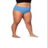 On the Plus Side Marine Blue 100% Cotton Ultra Soft Solid Underwear 1X view 1