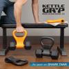 KETTLE GRYP - The Original - As Seen on SHARK TANK! Converts Your Dumbbells Into Kettlebells - Made in the USA - Dumbbell Grip Handle view 2